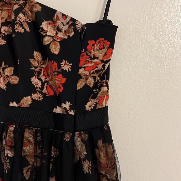 Rare Free People Dare to Dream Tulle Gown Floral Maxi Dress - Picture 7 of 11